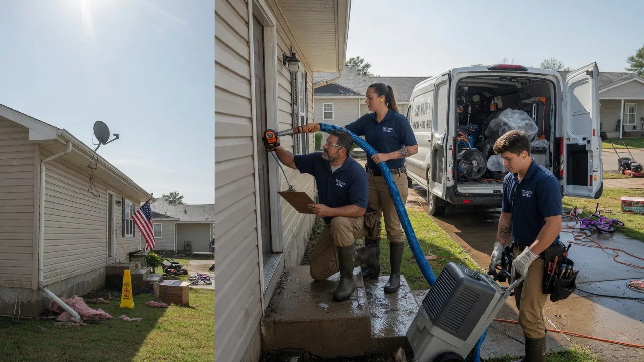 Ceiling Water Damage Restoration in Tokio, TX near me